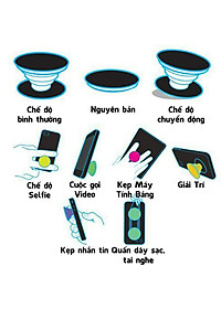 Popsocket in dành cho điện thoại mẫu Mặt Người Nhện - Hàng chính hãng