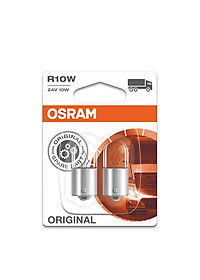 Combo 2 Bóng Đèn Xi Nhan 1 Tim OSRAM Original R10W 24V 10W (Chân Thẳng)