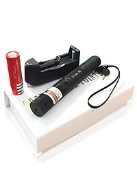 Đèn Pin Laser - 303 PaKaSa LS được tặng kèm pin và sạc - Hàng Chính Hãng 