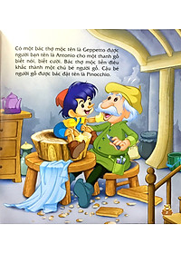 Sách Ngày Xửa Ngày Xưa - Cậu Bé Người Gỗ Pinocchio