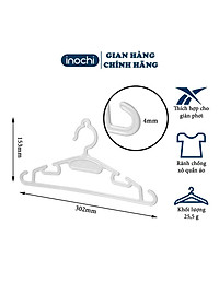Set 10 móc áo mỏng trẻ em Hara 185 Inochi