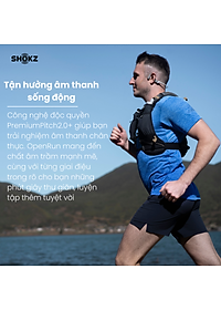 Tai Nghe Bluetooth Thể Thao Truyền Âm Thanh Qua Xương SHOKZ OPEN RUN S803 - Hàng chính hãng