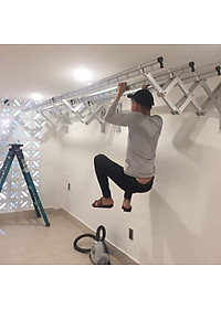 Giàn phơi quần áo xếp gọn - Giàn phơi thông minh gắn tường - Chính hãng NIKITA