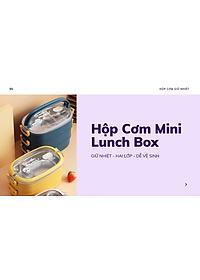 Hộp Cơm Văn Phòng Giữ Nhiệt  2 Lớp 2 Tầng Tiện Lợi Kèm Hộp Đựng Canh Soup và Bộ Đũa Thìa INOX – Chất Liệu INOX304An Toàn Cho Sức Khỏe – Hàng Chính Hãng MINIIN- Tặng Túi Đựng Cơm
