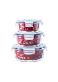 Hộp thủy tinh đựng thực phẩm (tròn, vuông, chữ nhật) chính hãng INOCHI - Tiêu chuẩn nhật bản.