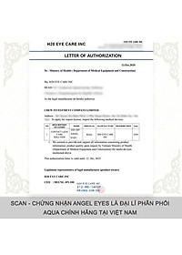 Nước ngâm lens Angel Eyes Aqua B5 dung tích 160ml và 360ml