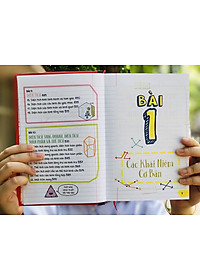 Sách sổ tay hình học tổng hợp kiến thức toán hình từ lớp 8 đến lớp 12