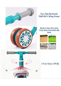 Xe chòi chân thăng bằng cho bé MOTION, có bàn đạp 2in1 yên bằng da, khung xe chắc chắn – TẶNG KÈM ĐÀN XYLOPHONE 8 THANH CHO BÉ, xe tập đi, xe 3 bánh,xe thăng bằng