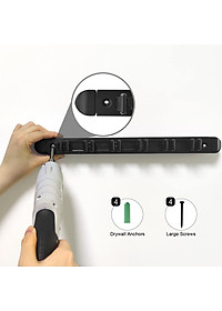 KỆ ĐỂ CƠ BIDA CAO CẤP - TREO TƯỜNG - GỖ TỰ NHIÊN - GIỮ ĐƯỢC 6 CƠ -  XUẤT XỨ VIỆT NAM