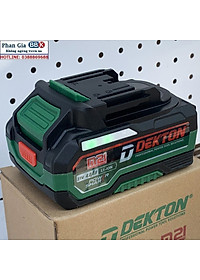 Pin Dekton M21-21V 4A PLUS (Pin chống cháy chống sốc)