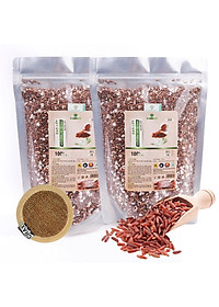 Gạo Lứt Huyết Rồng Dân Tộc Rang Nguyên Chất MẸ KEN 1Ký - TRÀ GẠO LỨT, GẠO LỨT RANG MẸ KEN