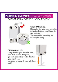 Bộ Đóng Cửa Tự Động Không Tiếng Động Có Thể Điều Chỉnh Lực