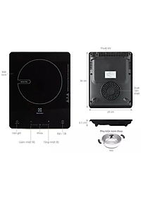 Bếp điện từ Electrolux ETD29MKC (2000W) - Hàng chính hãng