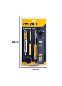 Bộ Mỏ Hàn Điện Deli 6 Chi Tiết Chính Hãng Chất Lượng Cao - Sử Dụng Đa Năng, Tiện Ích - DL5072