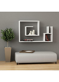 Kệ gỗ trang trí trưng bày hiện đại SMLIFE Witold