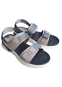 Giày sandal nữ đế bằng cao 4,5cm Trường Hải màu kem thời trang cao cấp SD2778