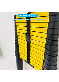 Thang nhôm rút gọn Sumika SKS510 - Chiều cao tối đa 5.1m, sơn tĩnh điện, chống trầy xước