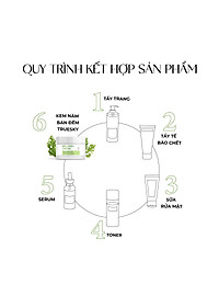 Kem nám và tàn nhang ban đêm Truesky Melasma Cream chiết xuất tảo biển 20g