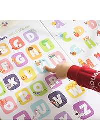 Bảng gấp thông thái - My First Learning chart (Dành cho bé từ 1 tuổi) - Lalala Baby