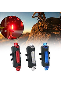 Đèn Hậu Phía Sau Cảnh báo an toàn Đuôi Xe Đạp DC918 Sạc USB Có Thể Sạc Lại MaiLee