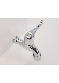 Vòi hồ nhựa ABS mạ Chrome Eurolife EL-HN03 (Trắng bạc)