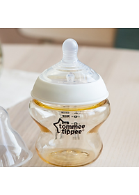 Núm Ty Silicon Siêu Mềm Tự Nhiên Cho Bé Tommee Tippee Natural Start Vari Flow Từ Sơ Sinh (Vỉ đôi, tách lẻ)