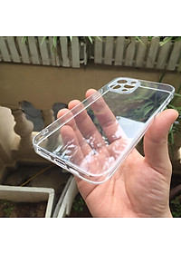 Ốp lưng silicon Gor cho Apple iPhone 12 Pro 6.1 inch siêu mỏng, có gờ bảo vệ camera- Hàng nhập khẩu