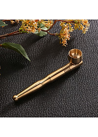 Tẩu lọc thuốc bằng đồng cao cấp, Dùng cho được cả Sợi và điếu : Lớn + Vừa + Nhỏ, có thể tháo rời và vệ sinh !