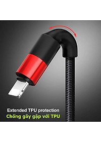 Cáp Sạc Nhanh Iphone - Ipad loại tốt hàng chính hãng HOCO X14 Times Speed – Dây Sạc bọc dù chống xoắn, đứt