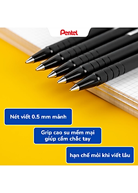 Bút chì kim bấm Pentel A255 ngòi 0.5mm chắc chắn bền đẹp nhỏ gọn tiện dụng