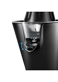 Máy Vắt Cam Tự Động Lock&Lock EJJ256BLK 85W Cần Gạt Đòn Bẩy Với Tay Cầm Mềm Dễ Sử Dụng - Hàng Chính Hãng Tặng Combo Ống Hút + Cọ Rửa