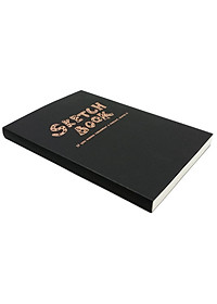 Sổ Vẽ Khâu Gáy A5 80 Tờ Sketch Book - ZEN art 8719 - Màu Đen