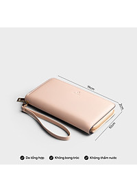 Ví Yuumy (  Thời trang nữ kiểu cầm tay dáng dài basic - Ví da Seasand YV69 )