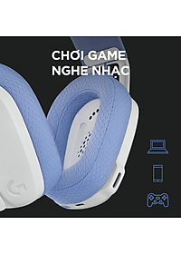 Tai nghe game không dây Bluetooth và Lighspeed Logitech G435 – Mic ảo tích hợp, nhẹ, tương thích PC, Điện thoại, PS4, PS5 - Hàng chính hãng