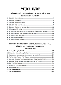 Những Điều Cần Biết Bồi Dưỡng Học Sinh Giỏi Ngữ Văn Lớp 9 (Phiên Bản Mới Nhất)