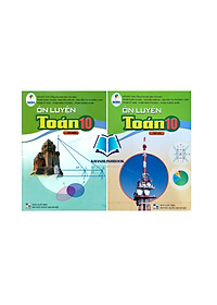 Sách - Combo Ôn luyện toán 10 - tập 1 + 2 ( Cánh Diều )