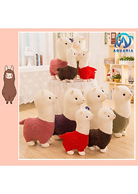 Thú Bông Lạc Đà A Đán Bá Đạo Alpaca Quà Tặng Cưng Xỉu Siêu Hot