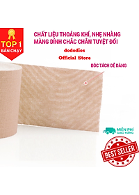 Băng keo dán cơ thể thao dododios chất liệu cao cấp chống chấn thương, bảo vệ trong quá trình tập gym, băng dán thể thao, băng dán cơ tay, băng dán cơ chân - Hàng chính hãng