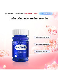 Viên Uống Hoa Thiên Hộp 30 Viên Giúp Đẹp Da Cân Bằng Nội Tiết Tố Cải Thiện Sinh Lý Nữ