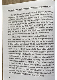 Bình luận khoa học Luật Ban hành văn bản quy phạm pháp luật năm 2015 (được sửa đổi, bổ sung năm 2020) - Lý thuyết, thực định và thực tiễn