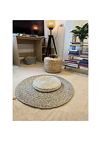 Thảm cói, lục bình ONGTRE trải sàn, decor, chụp ảnh 60-120cm