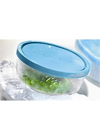 Hộp thủy tinh tròn Frigoverre 1.25L – Kín hơi, dùng ngăn đông tủ lạnh – Bormioli Rocco, Italy
