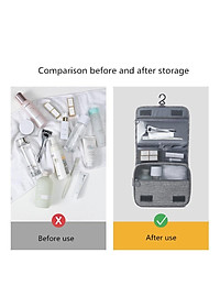 Túi Đựng Mỹ Phẩm Chống Thấm Nước Có Thể Gấp Gọn Tiện Dụng - Mã 02 - Hãng dododios