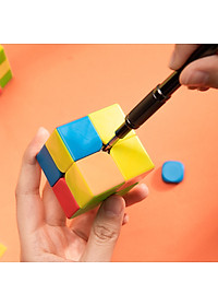 Rubik cube khối rubik 4x4, 2x2, 3x3, tam giác, biến thể Deli - Trò chơi trí tuệ - 74503 / 74507 / 74508 / 74509 / 74512 / 74521 / 74522