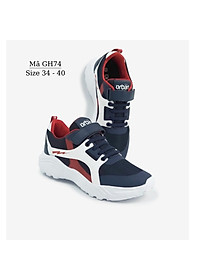 Giày thể thao bé trai trẻ em học sinh nam tiểu trung học siêu nhẹ kháng khuẩn cao cấp 8 - 12 tuổi đi học chạy bộ thể dục chơi bóng rổ phong cách khỏe khoắn năng động NHÍM SHOP GH74