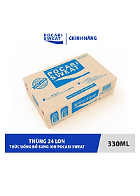 Thùng 24 LonThức Uống Bổ Sung ION Pocari Sweat (330ml / Lon)