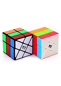 Rubik biến thể QiYi 3x3 Windmill Black hiệu QiYi