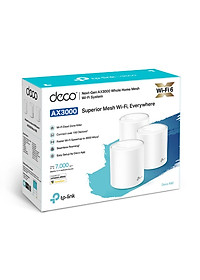 Bộ Phát Wifi Mesh TP-Link Deco X60 AX3000 MU-MIMO Hàng Chính Hãng