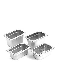 Khay Inox đựng thực phẩm, khay đựng thức ăn buffet  đủ size - inox 201 (	364184/364185/364186/364189/364191/364193/364195/364197/364199/364702/364704/364706/364708/364187)