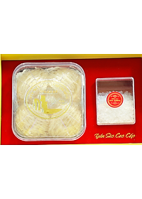Hộp Quà Vuông Tổ Yến Sào Yến Sợi Tinh Chế 50g Yến Nha Trang Khánh Hòa